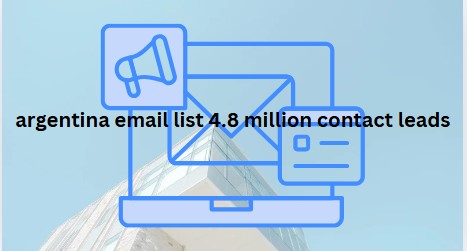 argentina email list 4.8 million contact leads