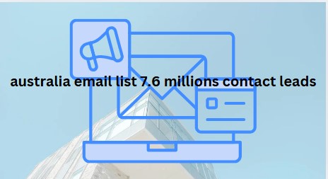 australia email list 7.6 millions contact leads