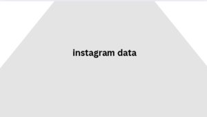 instagram data