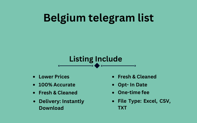Belgium telegram list - Copy