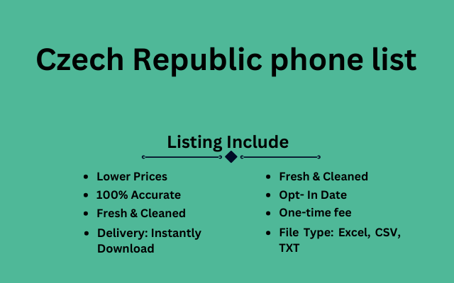Czech Republic phone list