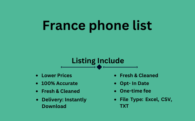 France phone list