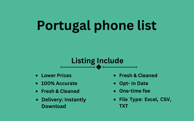 Portugal phone list